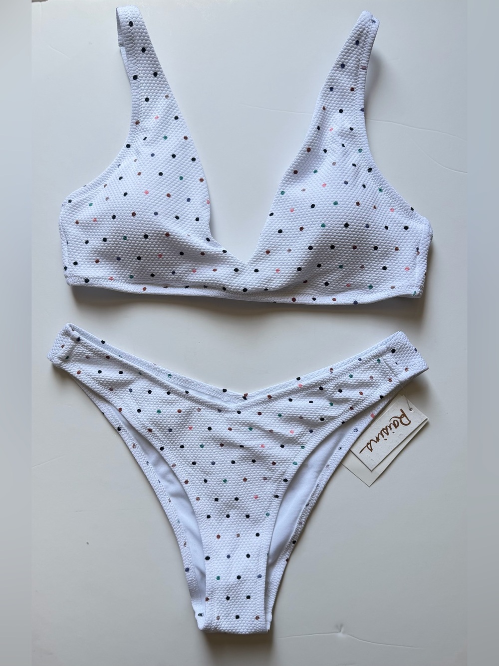 Raisins Juniors Tie-Back Pisces Bikini Set  Polka Dots